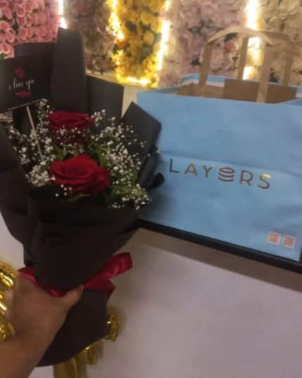 Birthday cake and Flowers- GiftDelivery.pk