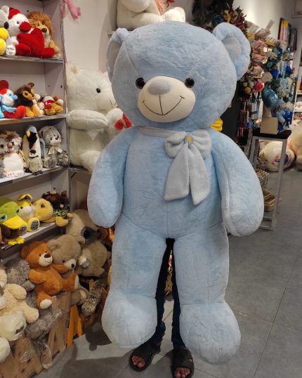 Blue Teddy Bear for Him - GiftDelivery.pk