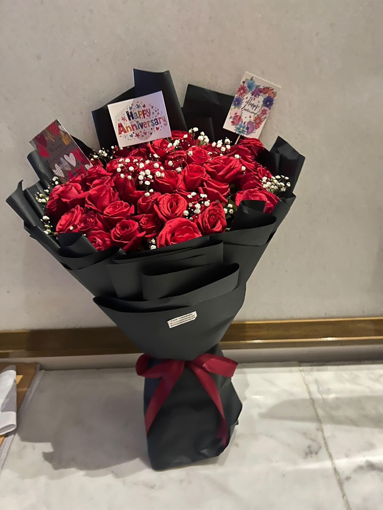 anniversary flower bouquet anniversary flower bouquet - giftdelivery.pk