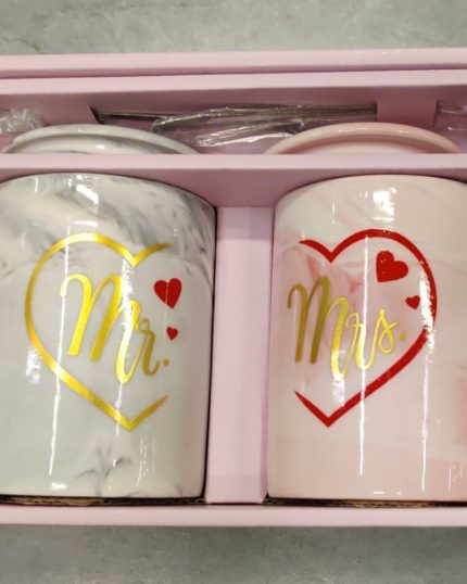 Mr and Mrs Mugs -GiftDelivery.pk
