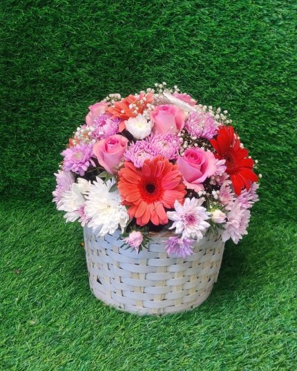 Flowers Basket for Mothers Day
