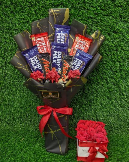 Chocolate Bouquet and Flowers Delivery | GiftDelivery.pk