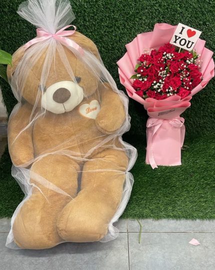 Flowers and Teddy Bear Delivery | GiftDelivery.pk