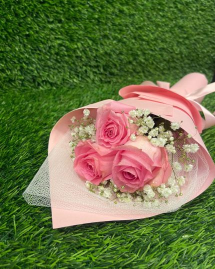 Pink Flowers for Mother - GiftDelivery.pk